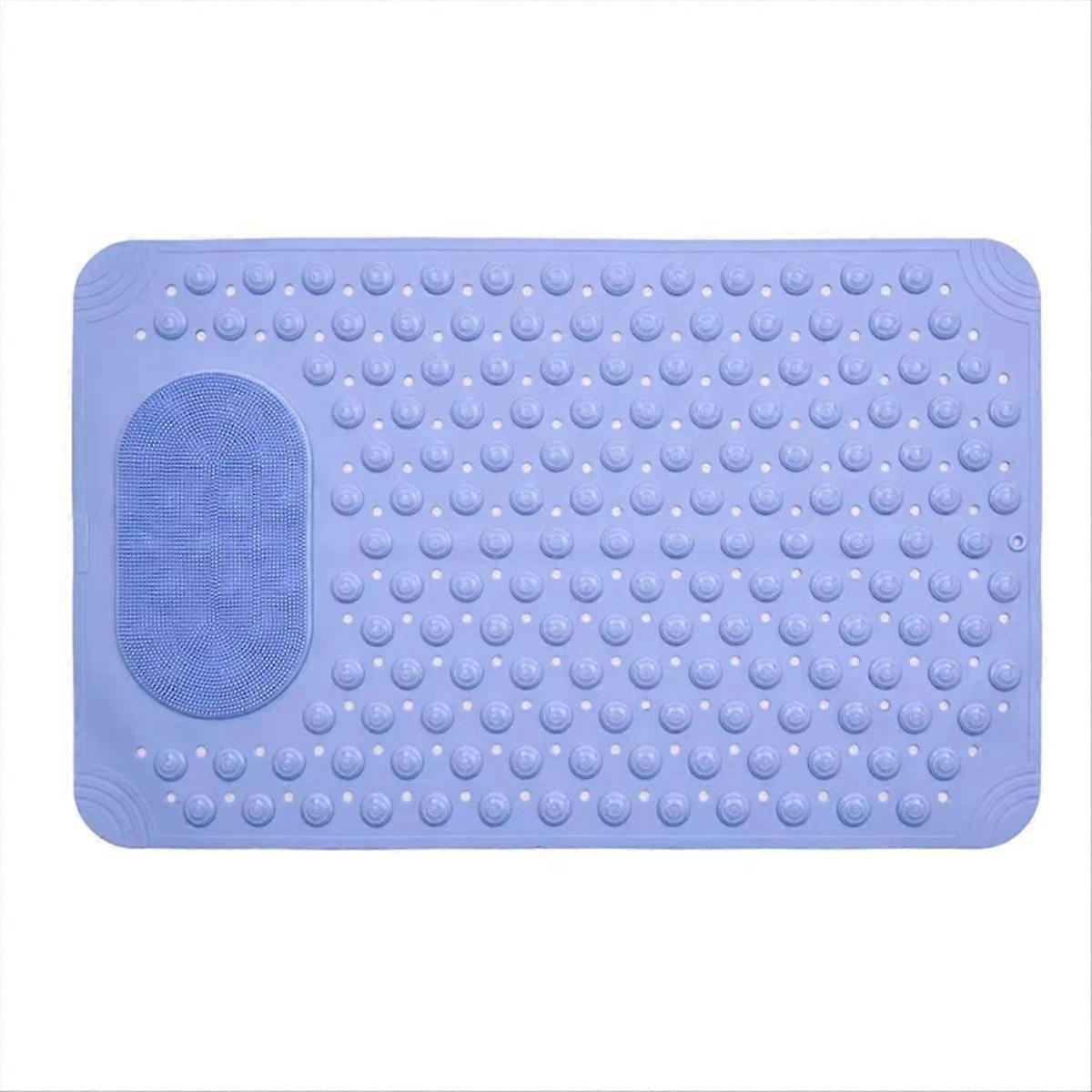 Rutschfeste Badezimmermatte, einfarbig, Massage