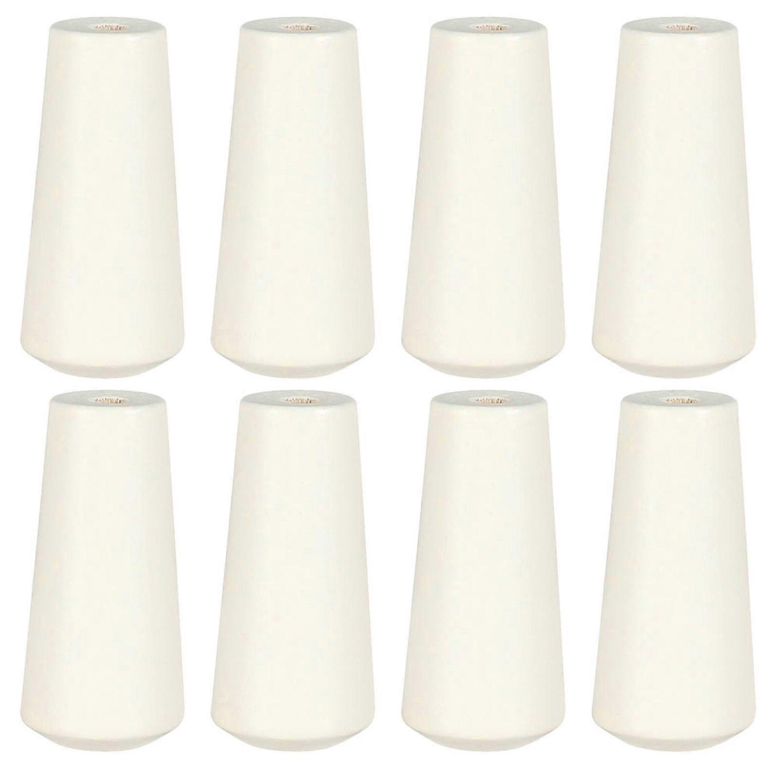 Wooden Blind Cord Knobs for Pulling 8Pcs White Window Blind Cord Ends