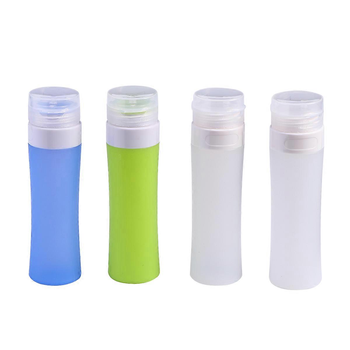 Emulsion Bottle Silicone Empty Bottle for Storage Use 8Pcs Portable Lotion Dispenser