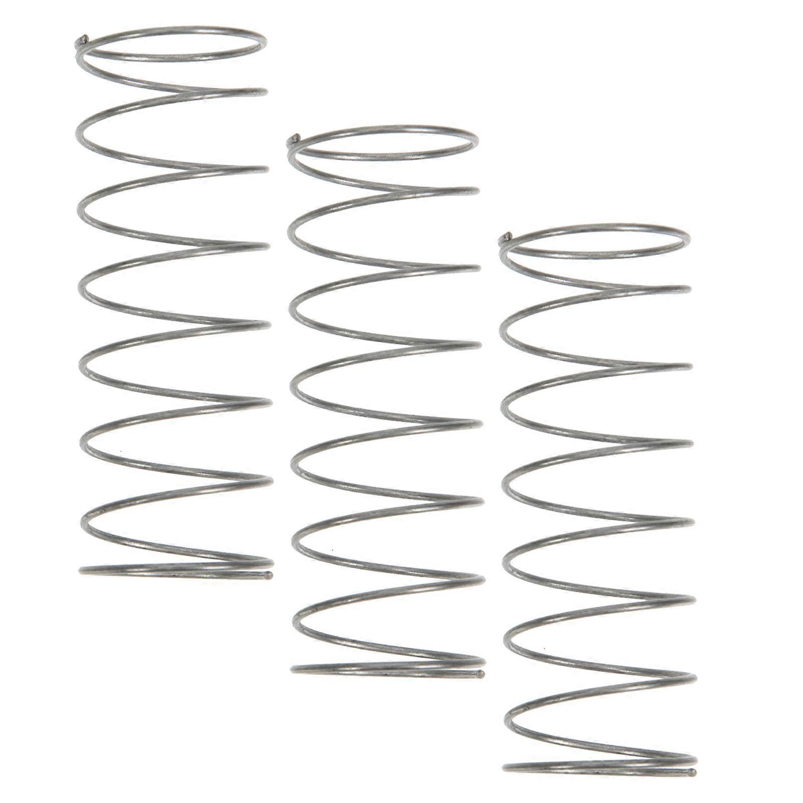 Trumpet Button Spring Replacement Stainless Steel Practical Accessories 3Pcs