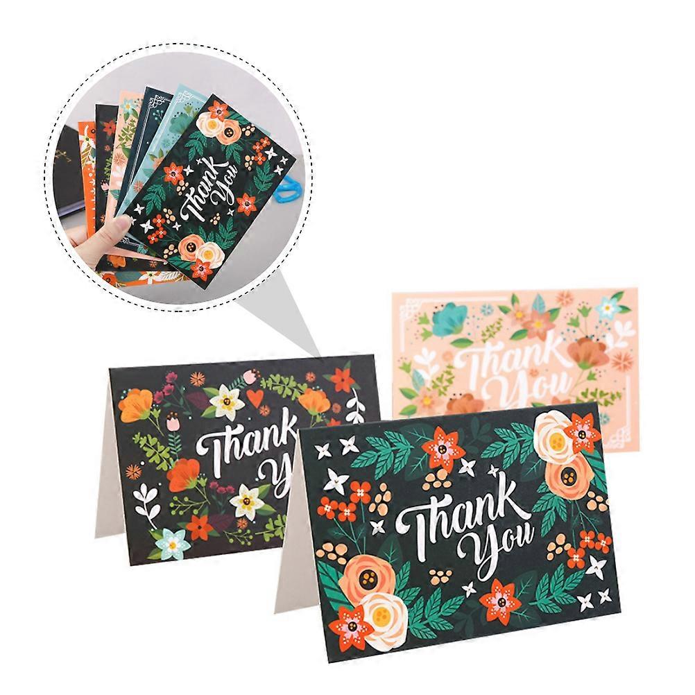 Delicate Design Greeting Card Rectangular Size 20x15cm 12Pcs