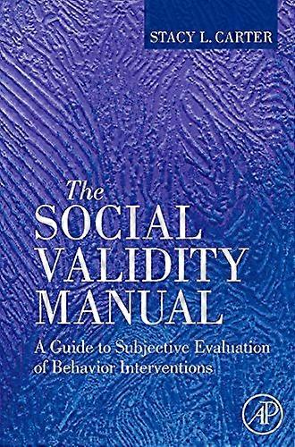 The Social Validity Manual
