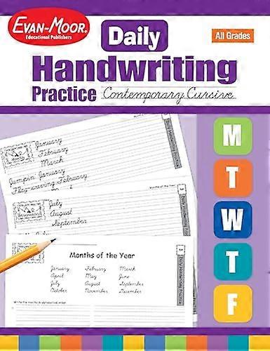 Daily Handwriting Practice Contemporary Cursive