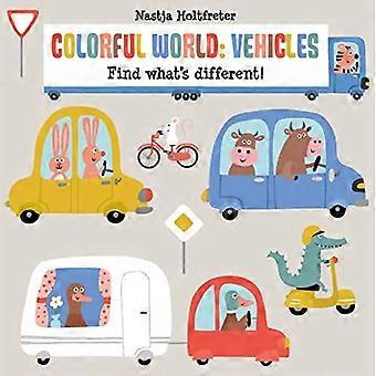 Colorful World: Vehicles : Find What's Different!