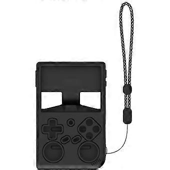 Capa protetora de silicone para gamepad RG35XX, flexível, à prova de choque, resistente a arranhões e com revestimento macio.