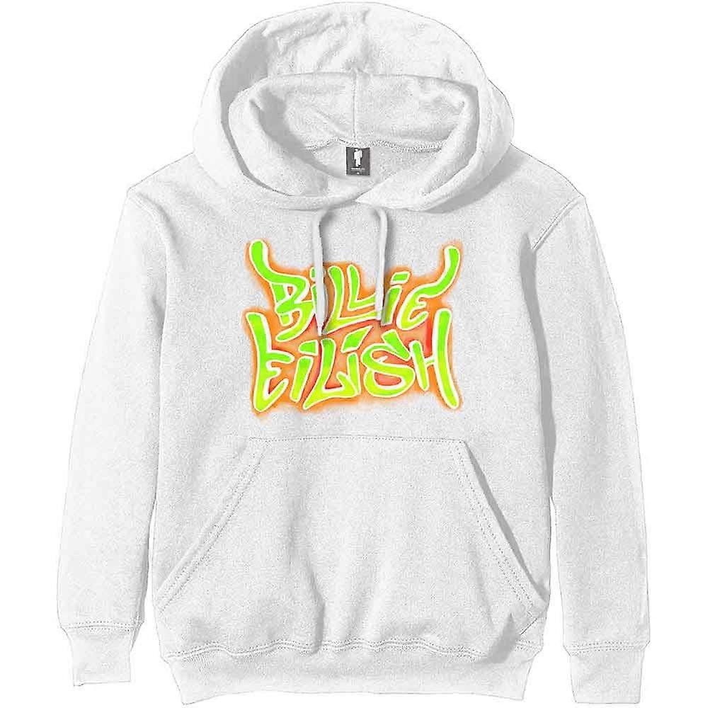 Billie Eilish Airbrush Flames Blohsh Kapuzenpullover