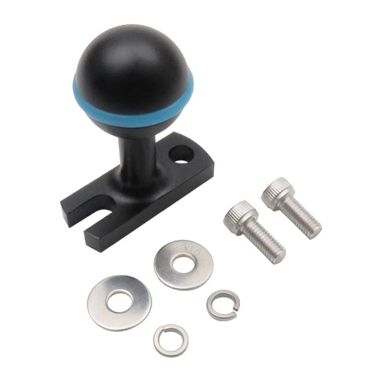 Ball Head Adapter Accessories Light Clamp for Diving Light Underwater Camera