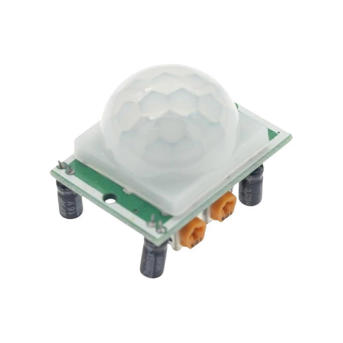 HCSR501 PIR Motion Sensor Module for Arduino and Raspberry Pi, Adjustable Infrared Detector Ref: 2276