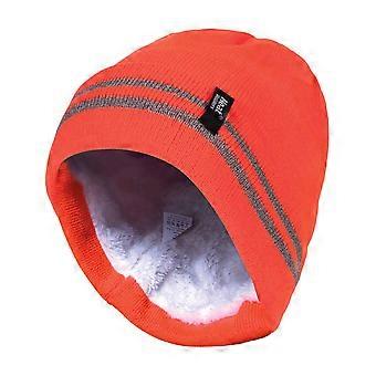 Heat Holders - Mens Hi Vis Reflective Thermal Hat