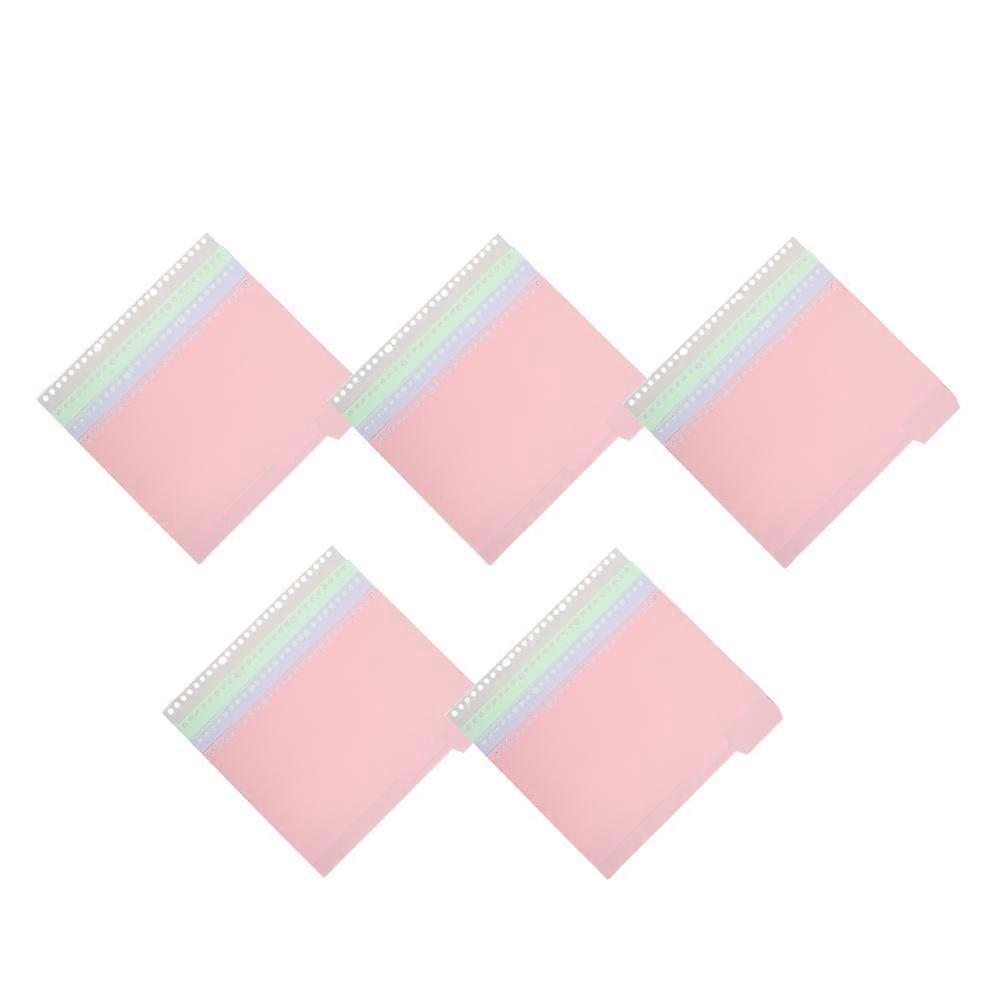 Replaceable Binder Tabs Convenient Tab Dividers for Book 20Pcs