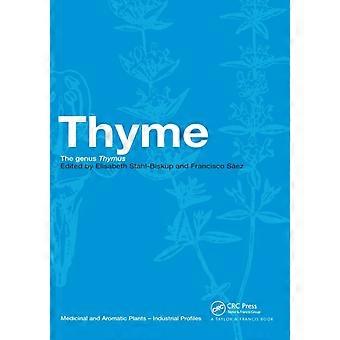 Tomilho: O Gênero Thymus - Taylor & Francis Ltd - Brochura - livro em inglês