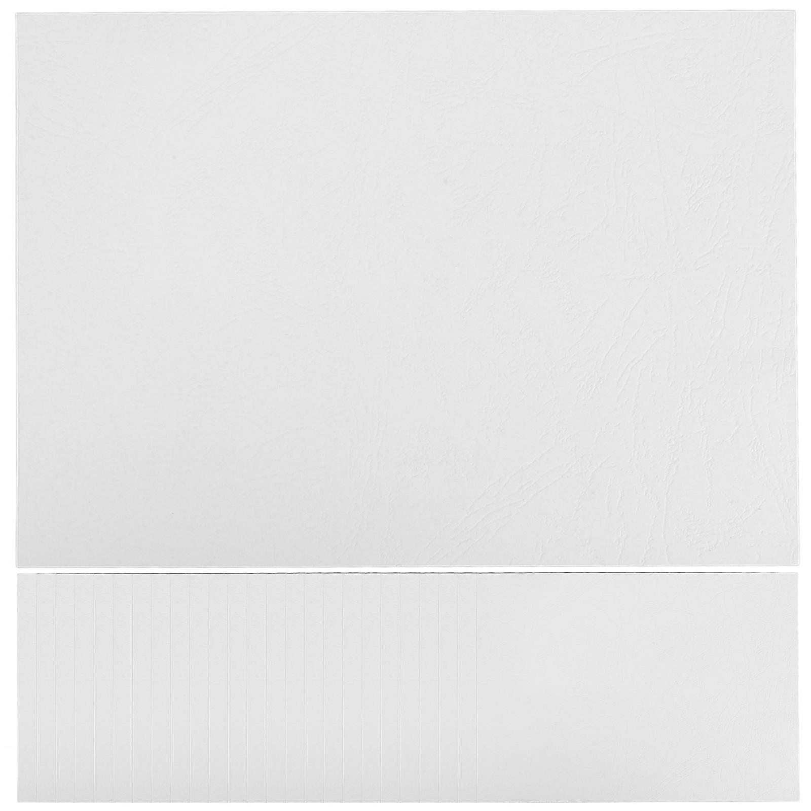 A4 Binding Covers White Paper for Document Presentation 100 Sheets Set