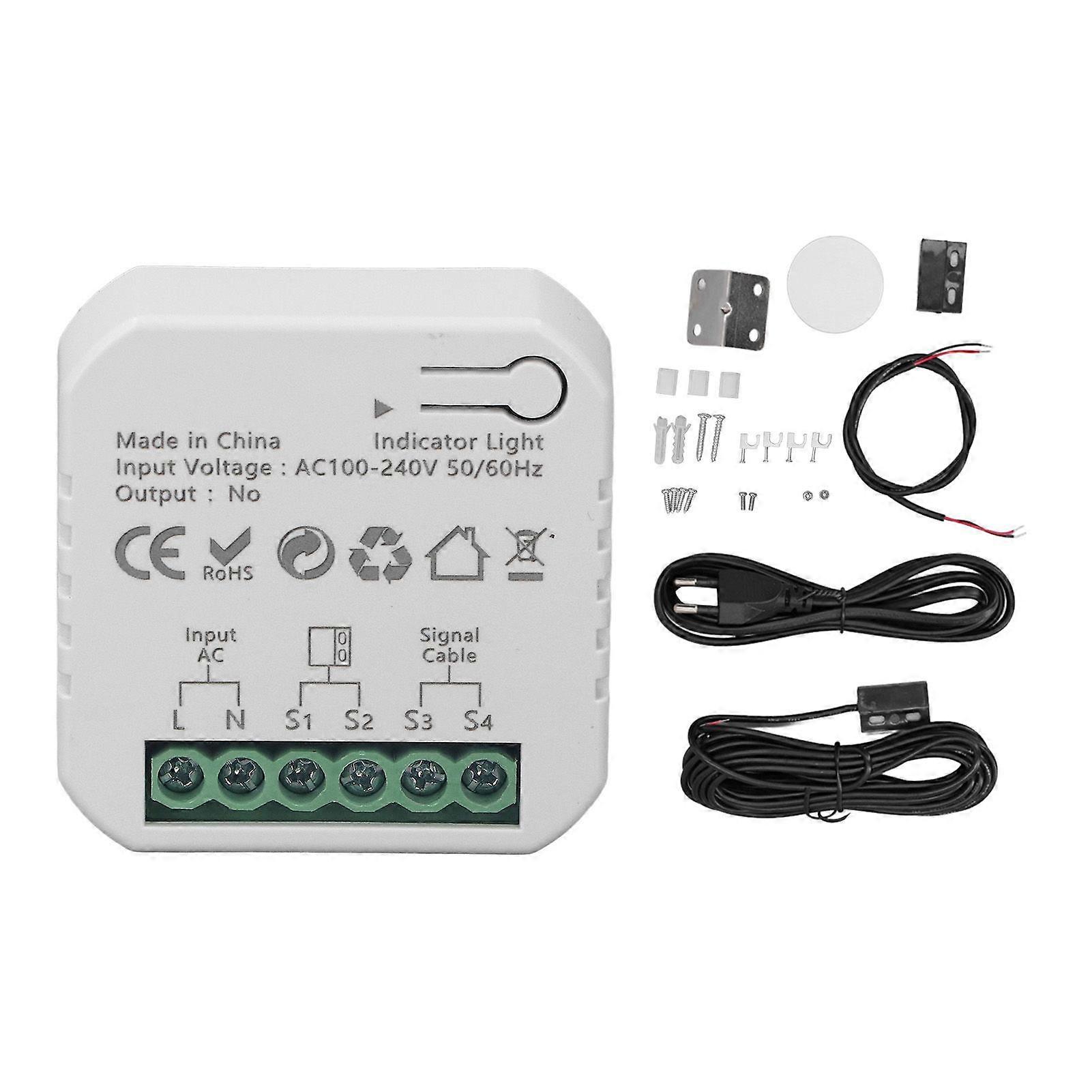 High quality  Tuya Smart ZIGBEE Garage Door Controller App Remote Switch Voice