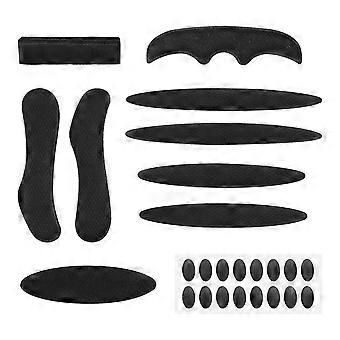 BESPORTBLE 1 Set Casque Mousses Kit De Rembourrage Vélo Coussinets Remplacement pour Vélo Moto Casque (Noir)
