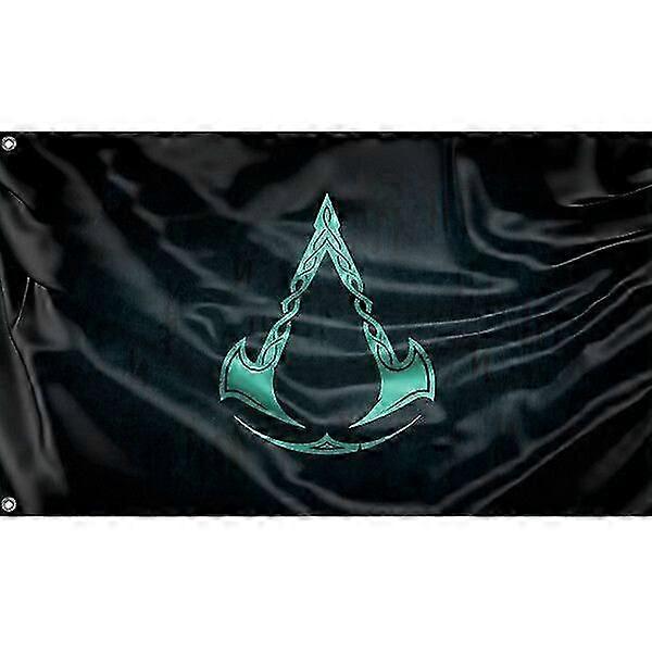 Assassin CreedValhalla Flagg Mønster 039