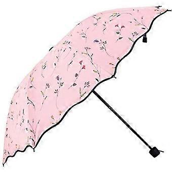 Portable Folding Automatic Umbrella Telescopic Lightweight Compact Travel Sun Umbrellas