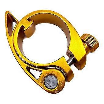 Folding Bike Seatpost Calmp for FNHON Quick Release Folding Bicycle Seatpost Clamp Gold
