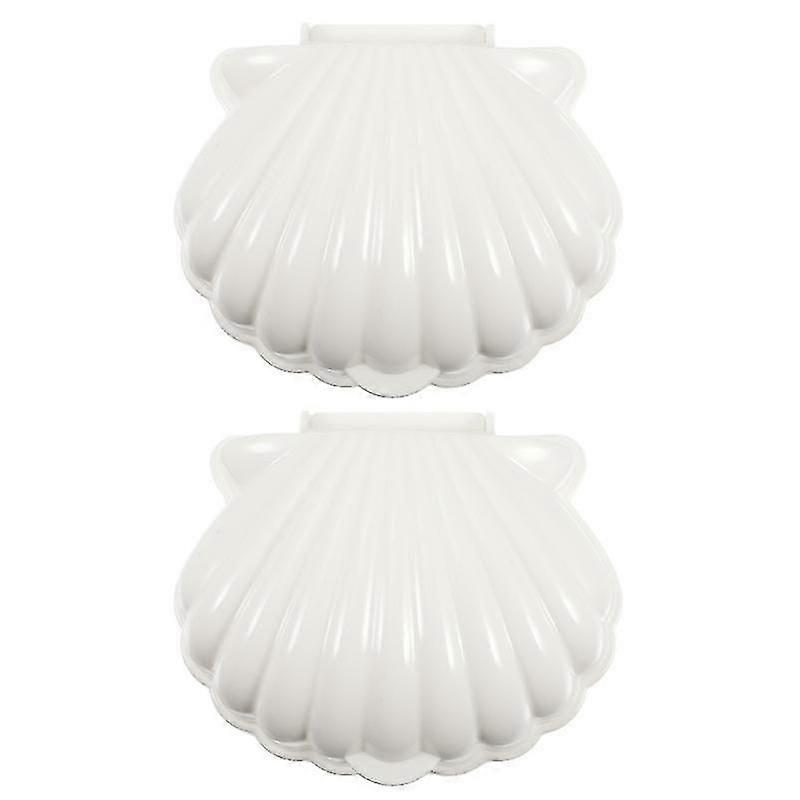 2pcs Soap Dishes, Sea Shell Soap Dish
