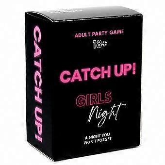 Catch Up Girls Night Adult Party Game 18+ Conversation Card Game for Friends Party Icebreaker Fun Group Activity Gift for Women Beginners