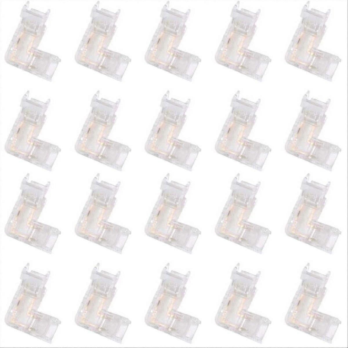 LED Light Strip Connector Right Angle Connector 5mm