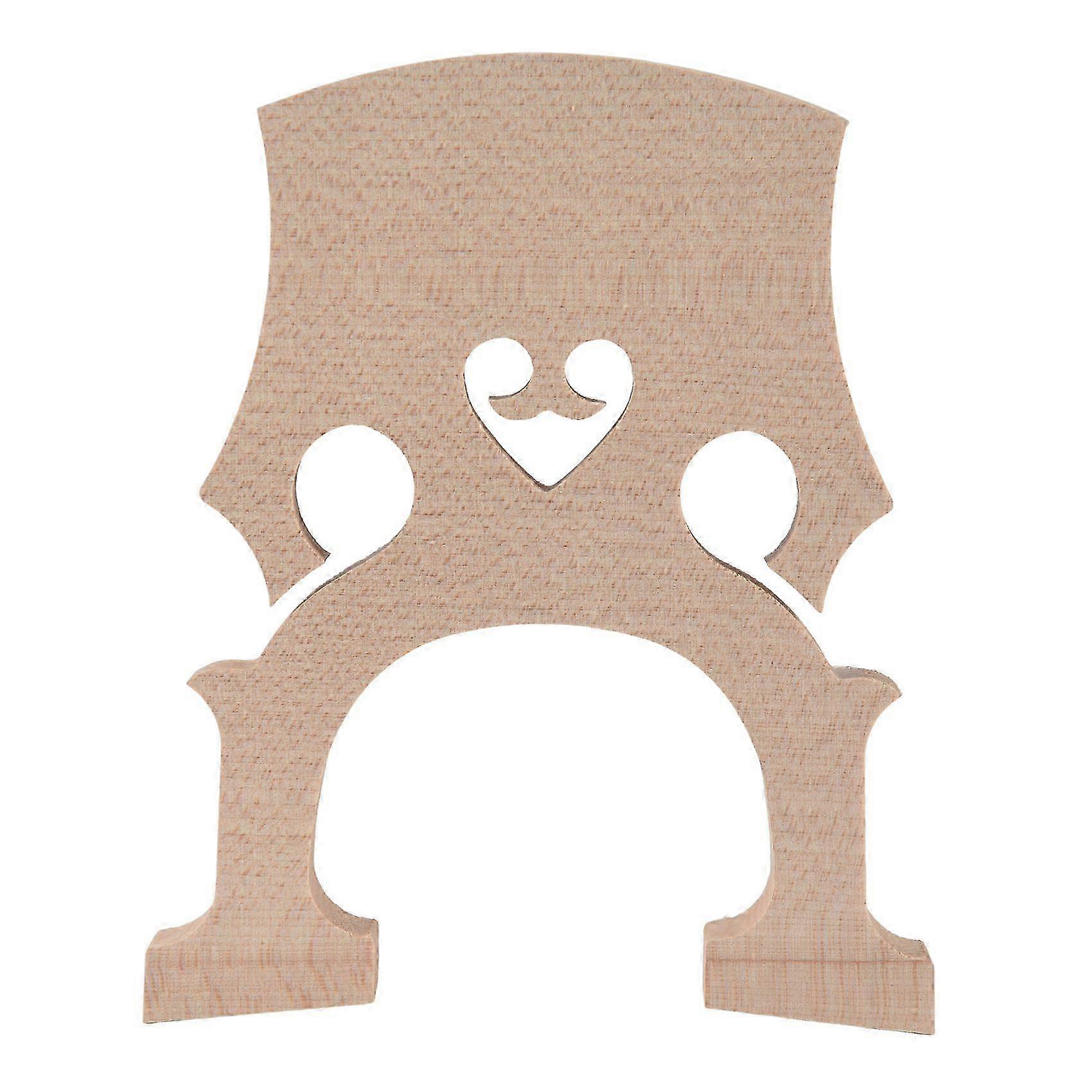 Professional Cello Bridge compatible with 4/4 Size Cello Exquisite Maple Material