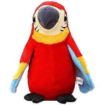 Talking Parrot Talking Plush Toy, Repeat Function, Soft Plush Material, Multiple Colors, 20cm