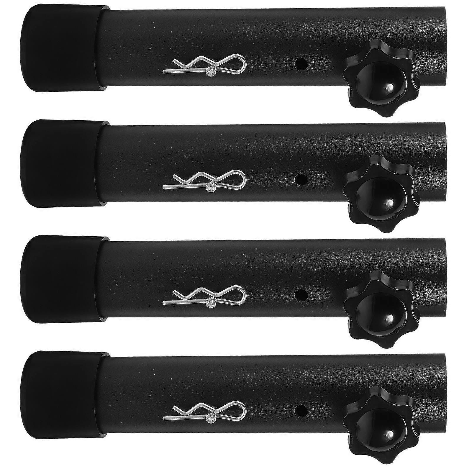 4Pcs Table Risers Table Height Extender Table Leg Extenders Metal Table Extender