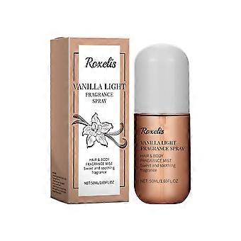 Roxelis Vanilla Eau de Toilette Spray, Perfume em Spray de Baunilha que Exala Naturalmente Charme e Personalidade, Criando uma Atmosfera Perfeita para Encontros.