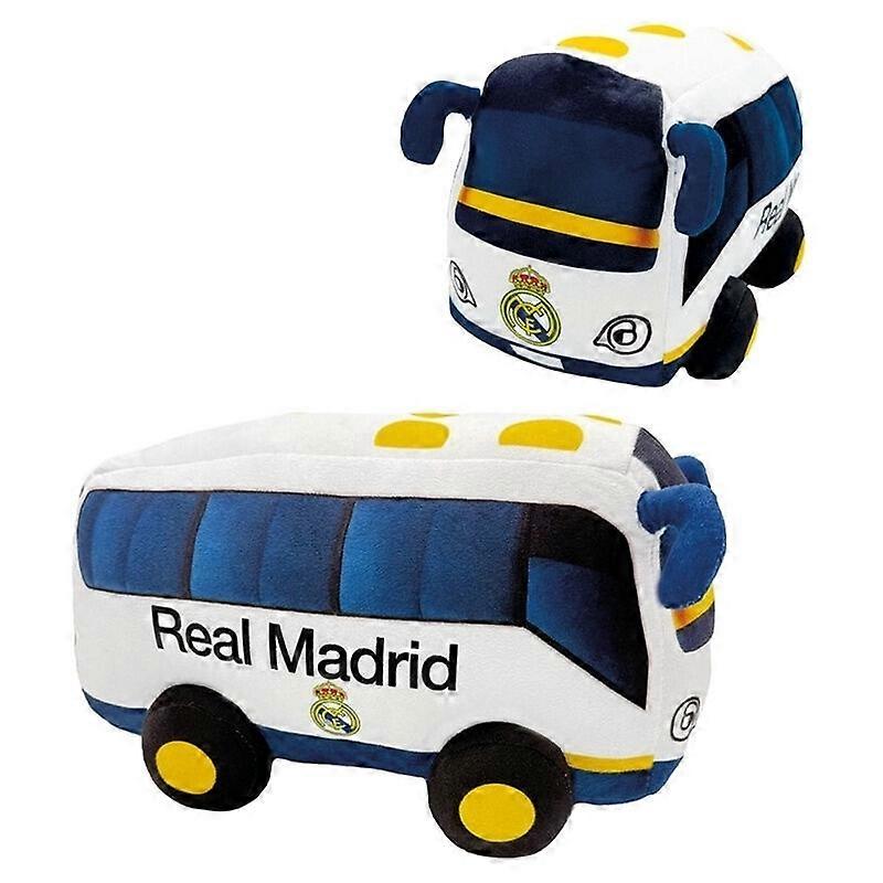 Autobús de peluche del Real Madrid, 20 cm