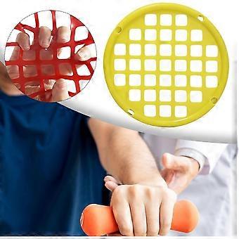 Hand Exercise Web- Suitable for Grip Training, Wrist Flexibility, and Forearm Workouts, for Indoors and Outdoors Yellow