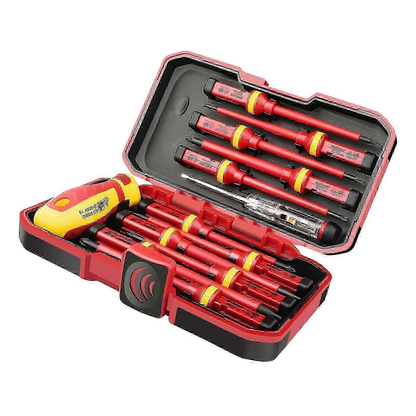 Insulated 13pc Electrician Tool Set
