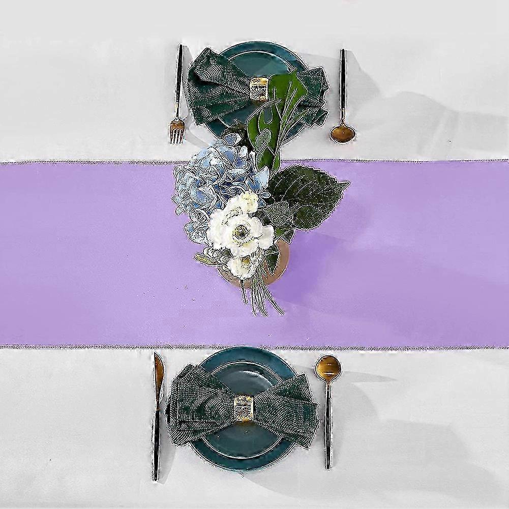 Satin Table Runner Pack 5pcs 12x108 Inch