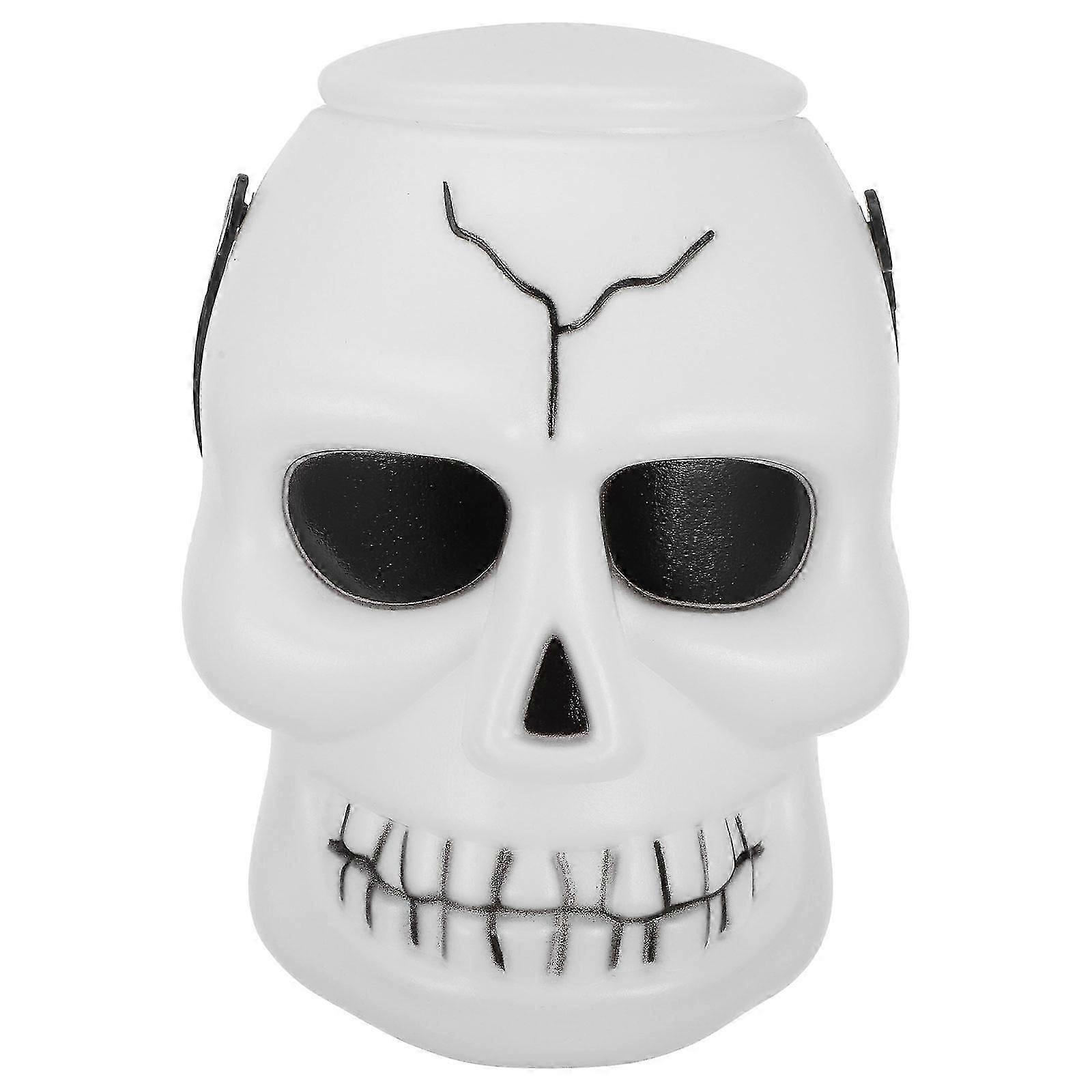 Halloween Storage Bucket White Candy Holder Container
