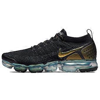 Nike Air VaporMax Flyknit 2 Schwarz Metallic Silber Mehrfarbig 942842-015