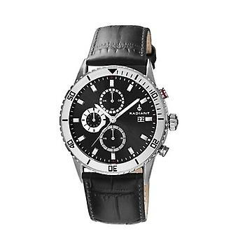 New radiant jazznight Quartz Analog Man Watch with RA71701 Cowskin Bracelet
