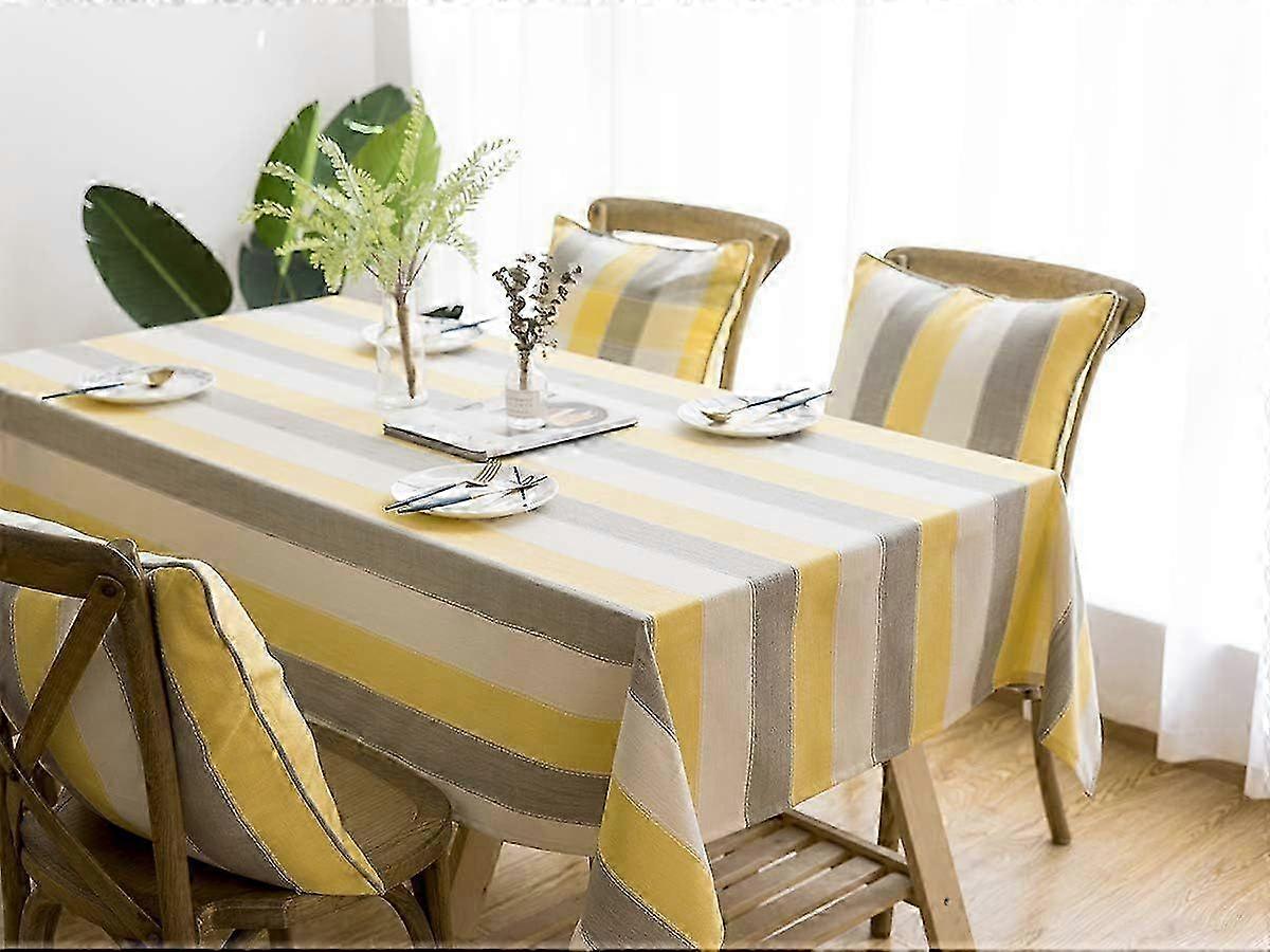 Cotton Linen Waterproof Tablecloth