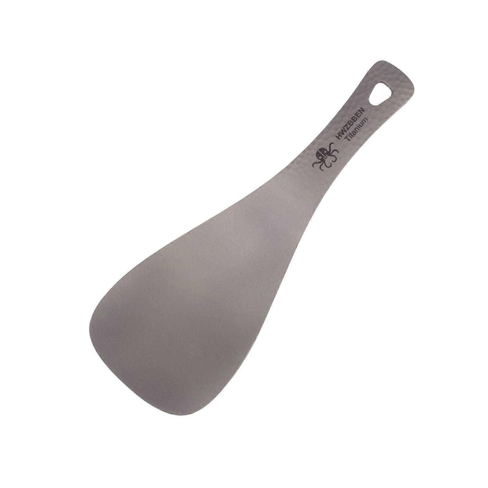 Titanium Soup Spoon Tableware Flatware Cutlery for Household Cooking Kitchen