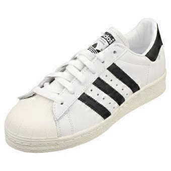 adidas Superstar 82 Mens Classic Trainers in White Black