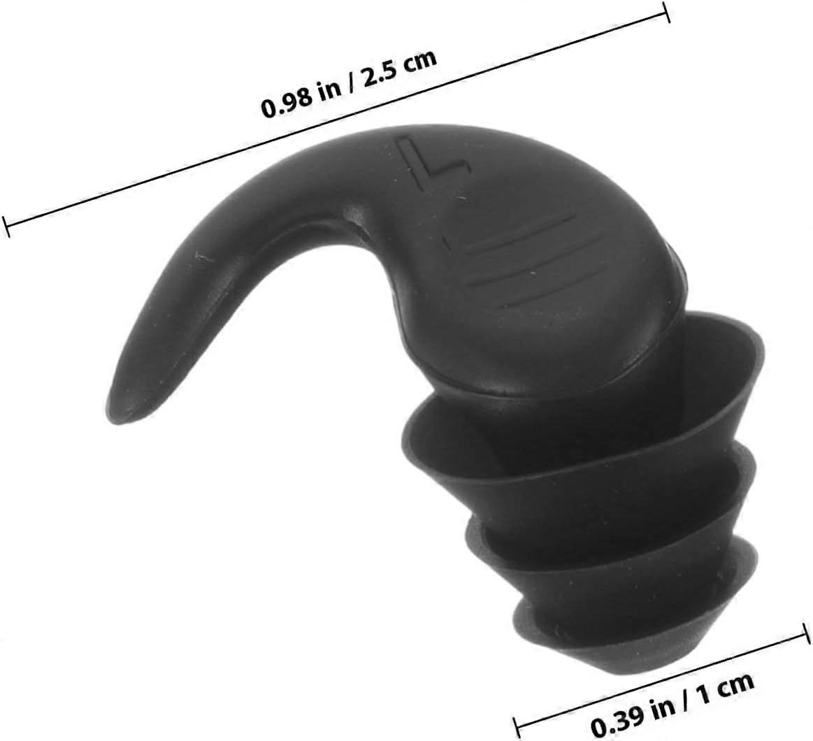 Reducing Ear Plugs 1 Pair Silicone Earplugs with Case