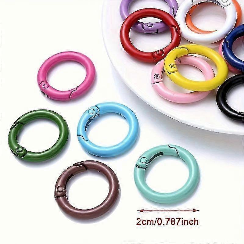 Mixed-Color Alloy Spring Buckles