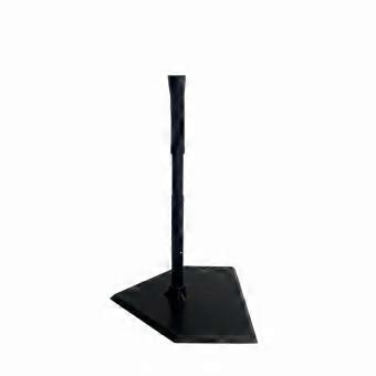 Baseball Batting Tee Rubber Adjustable Batting Tee Telescopic Sports Training
