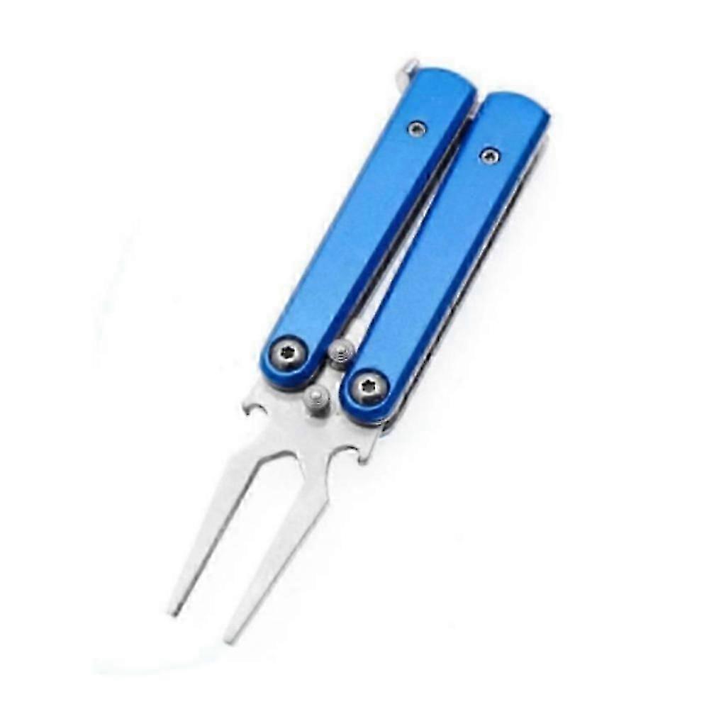 Foldable 3-in-1 Golf Divot Tool