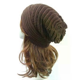 Beanie Hat Knitted Hat Hip Hop Striped Crochet Baggy Ski Cap Knitted Hat Beanie Hat Hip Hop Ski Cap