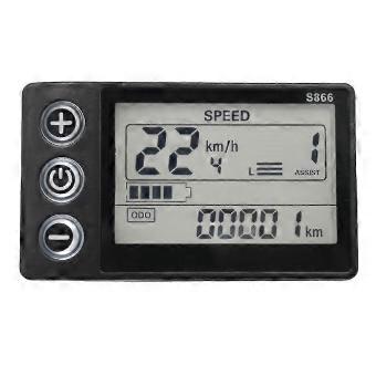 Multi-Voltage Waterproof Bike Dashboard