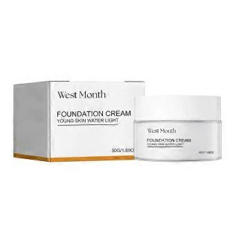 Foundation Cream, Natural Adherence To Non-Greasy Brightening Skin Color Concealer Moisturizing Makeup Cream,HJ-01