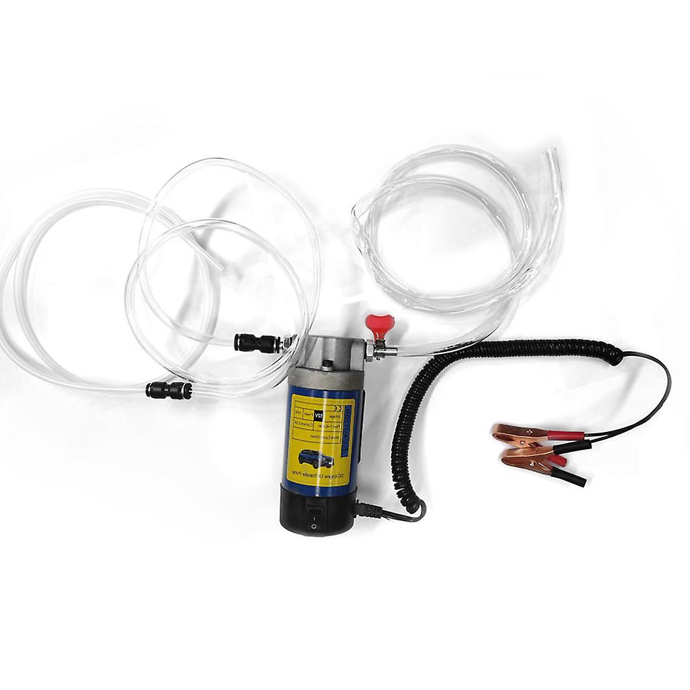 Portable Electric Oil Transfer Extractor Fluid Suction Pump Siphon Tool