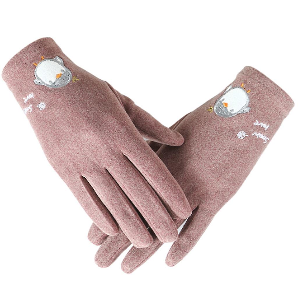 Winter Touchscreen Gloves Windproof Glove with Single Layer Outdoor Gloves