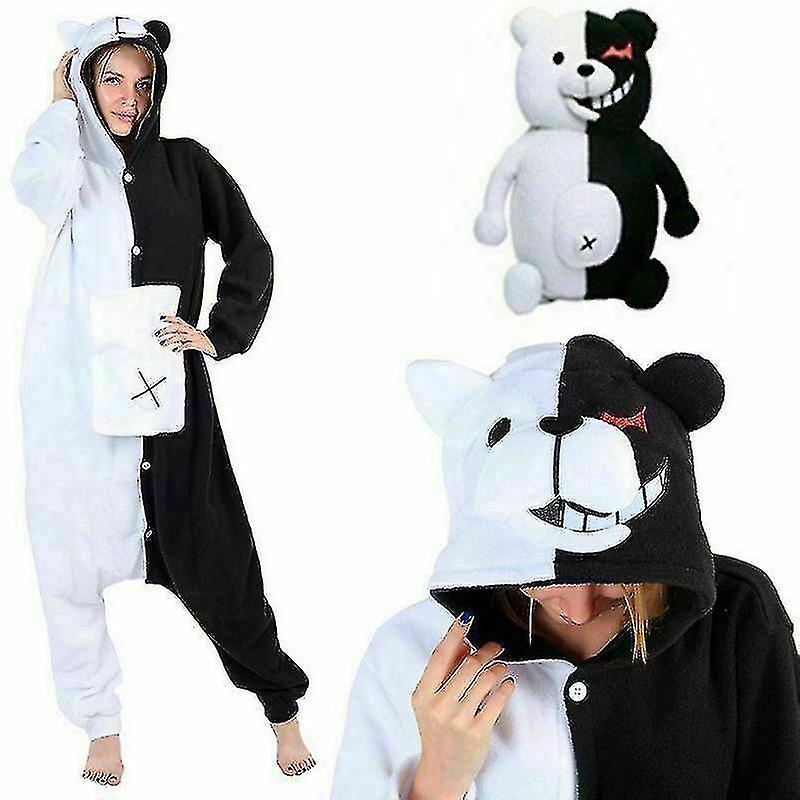 ダンガンロンパ ノクマコスチューム 大人用寝間着 着ぐるみ H_y