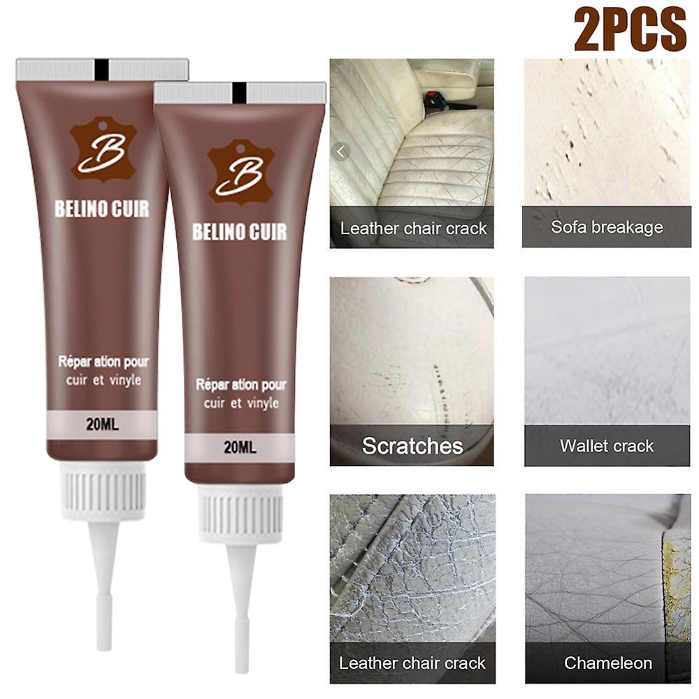 Leather Repair Filler Cream Paint Restore Car Seat Sofa Leather Furniture Scratch Scuffs Hole Rip