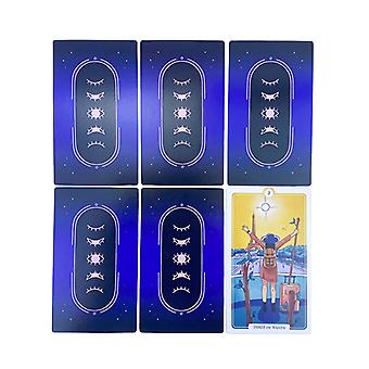 thumbnail image 2 of CRAFTERIAN Bright Tarot Cards Deck, 78 Cards Deck, Original Tarot For Beginners And Experts With Guide Book And Gift Bag, Fortune Telling Game, Divination Tools For All Skill Levels In Arabia 2 of 13